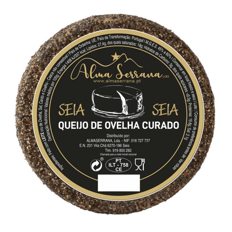 QUEIJO de ovelha 3 pimentas 500g