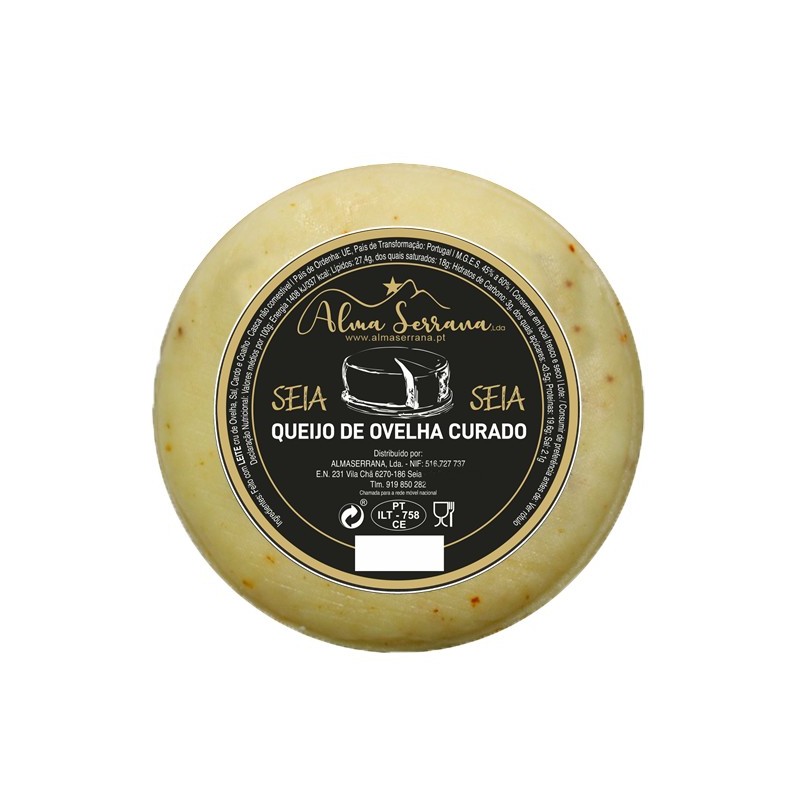 QUEIJO de ovelha curado com PIRI PIRI 900g