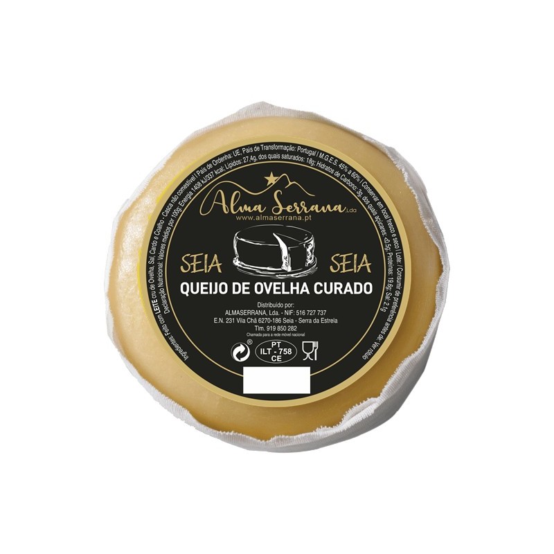 Queijo de ovelha curado, seco 1KG